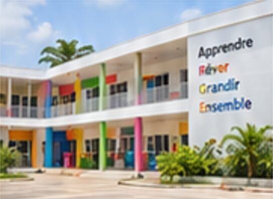 Le bâtiment de l’école